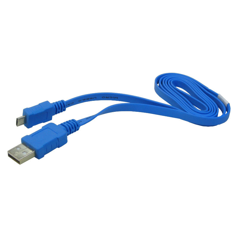 USB Kabel Ladekabel Datenkabel Flachkabel für HTC One SV 