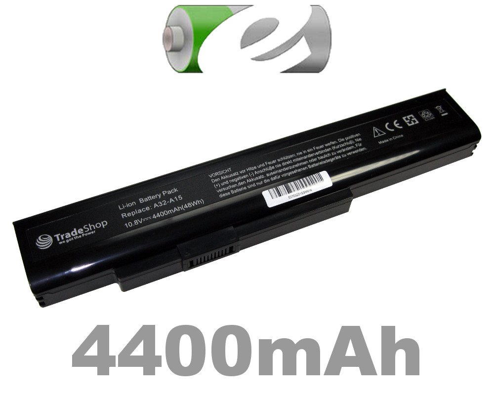 4400mAh Akku Für MEDION MD99101 MD8392 MD8360 AKOYA E2312