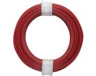 Kupferschaltdraht 1-adrig 0,5mm, 10m Ring - rot #Do
