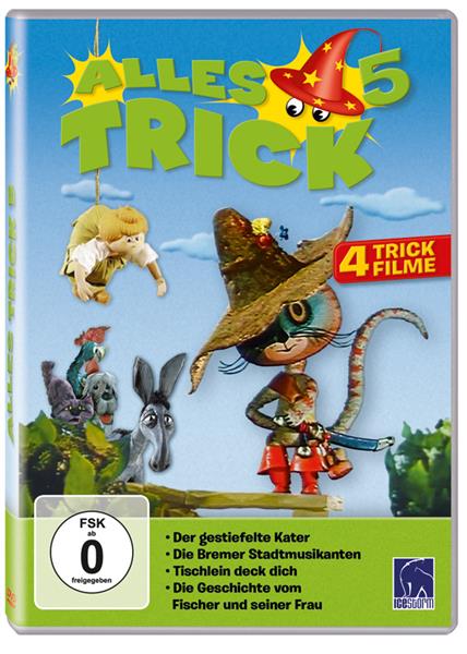 DVD - Alles Trick 5 / Der gestiefelte Kater u.a. (Icestorm 19886)