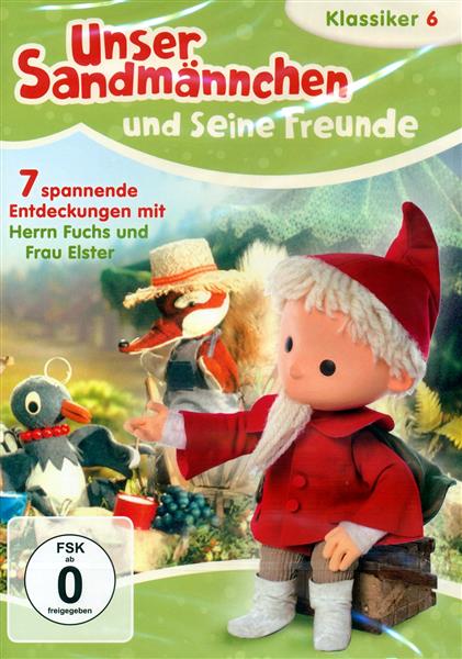 DVD - Unser Sandmännchen 6 - 7 spannende Entdeckungen mit Fuchs u. Elster