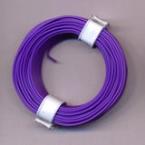 Kupferschaltdraht 1-adrig 0,5mm, 10m, Ring - lila/violett