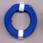 Kupferschaltdraht 1-adrig 0,5mm, 10m, Ring - blau