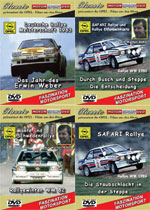Opel Rallye Paket mit 4 DVD´s