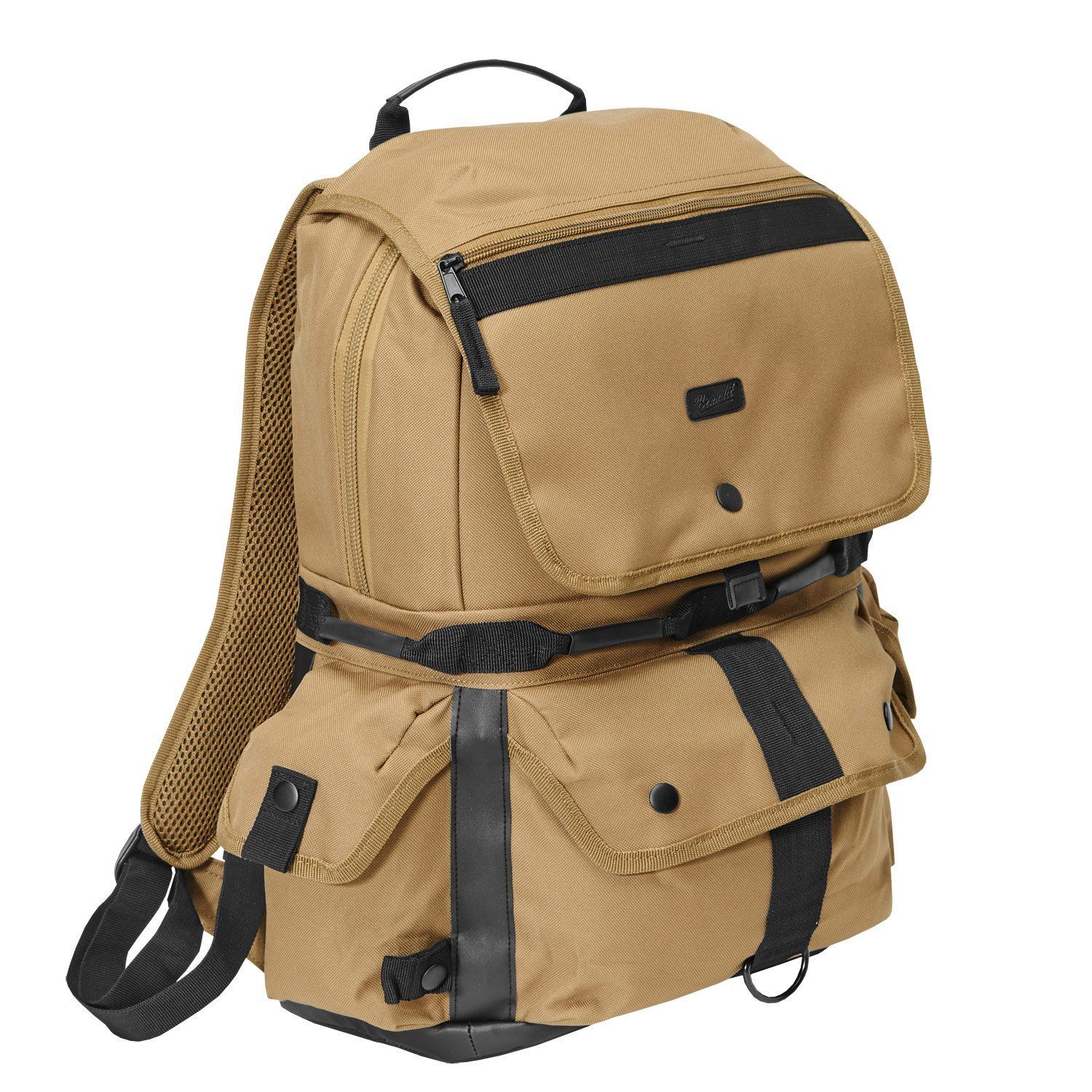Brandit North Trail Backpack Rucksack Schul Uni Tasche Retro Design 