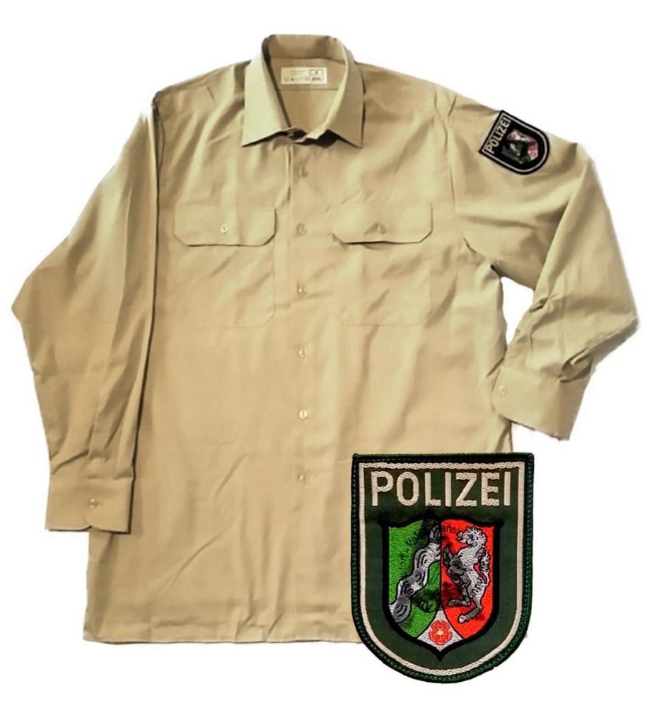 Stadtpolizei Ingolstadt:Armabzeichen,Alter Art,grau für Hemd 1 Stück