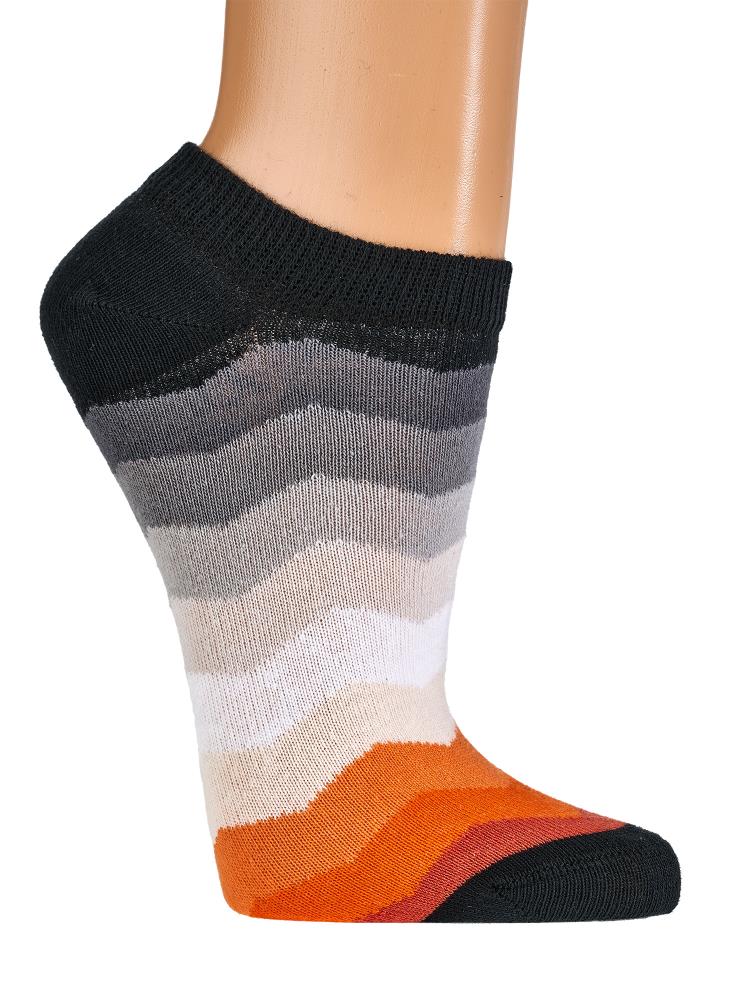 Damen Sneakersocken Regenbogen Motiv 2