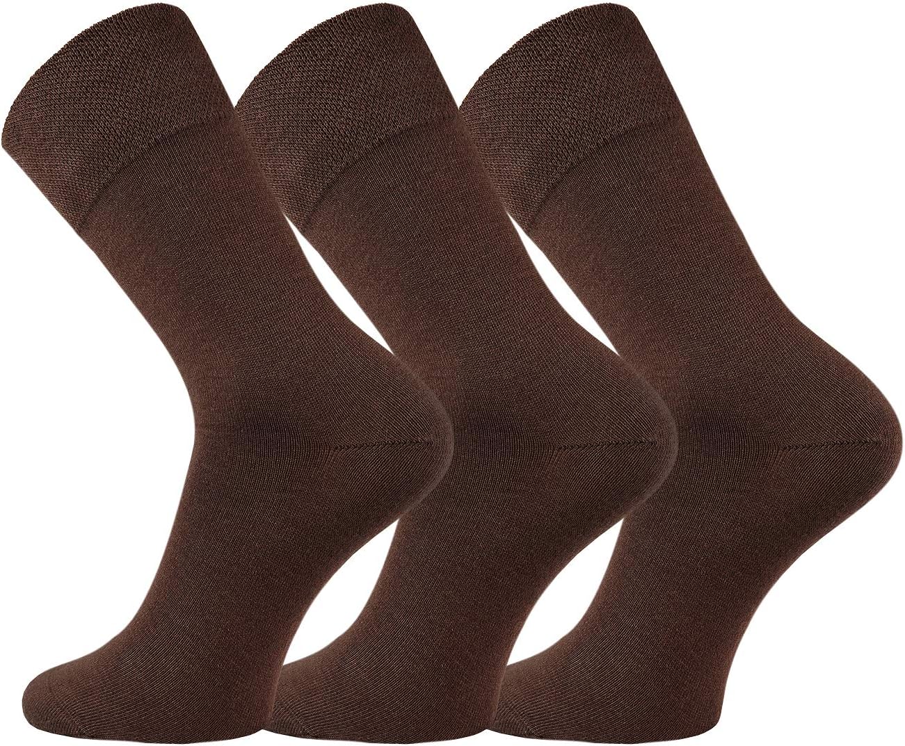 Wellness-Socken Dunkelbraun