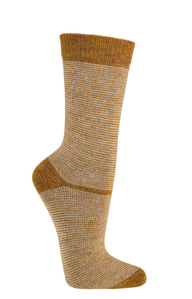 Ringel Trend Socken Senf