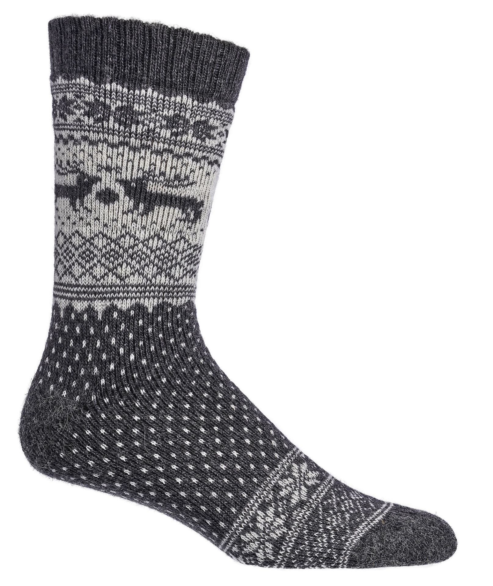 Norwegersocken Anthrazit
