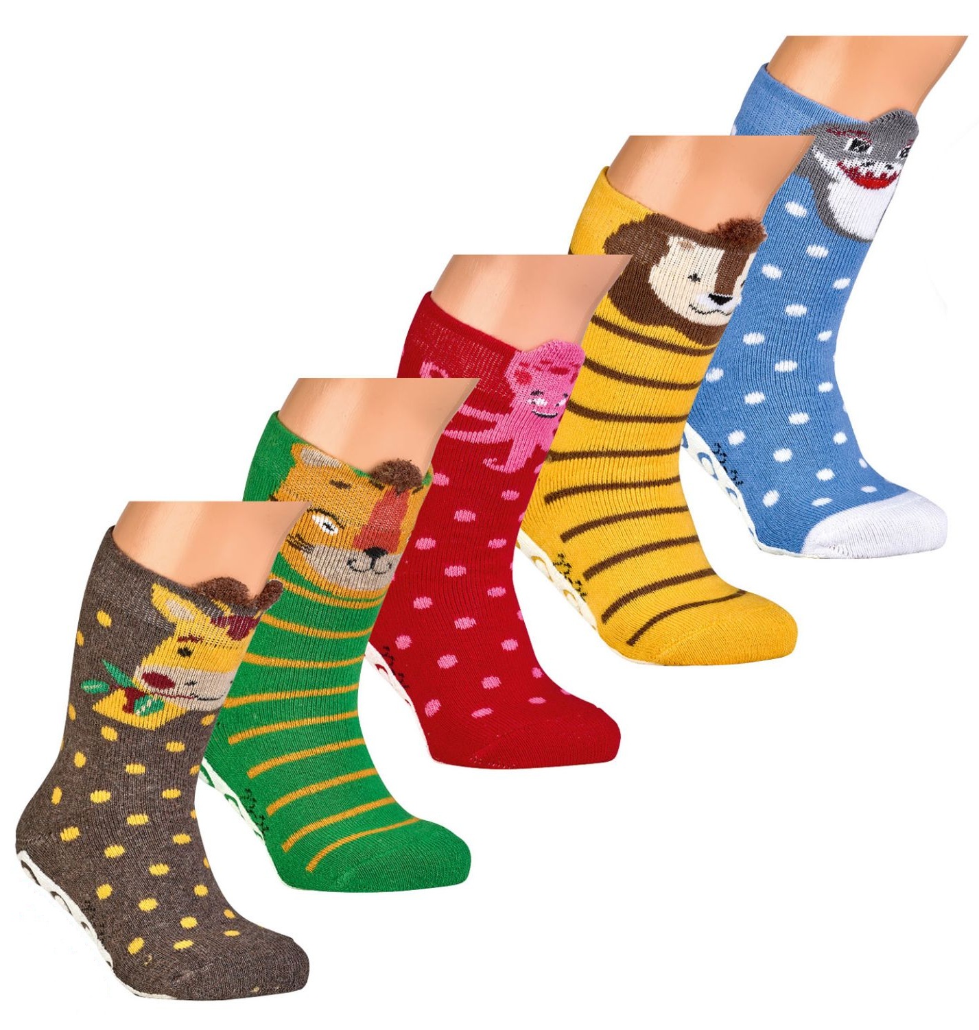Kinder ABS Sockenschuhe Baby Tiere