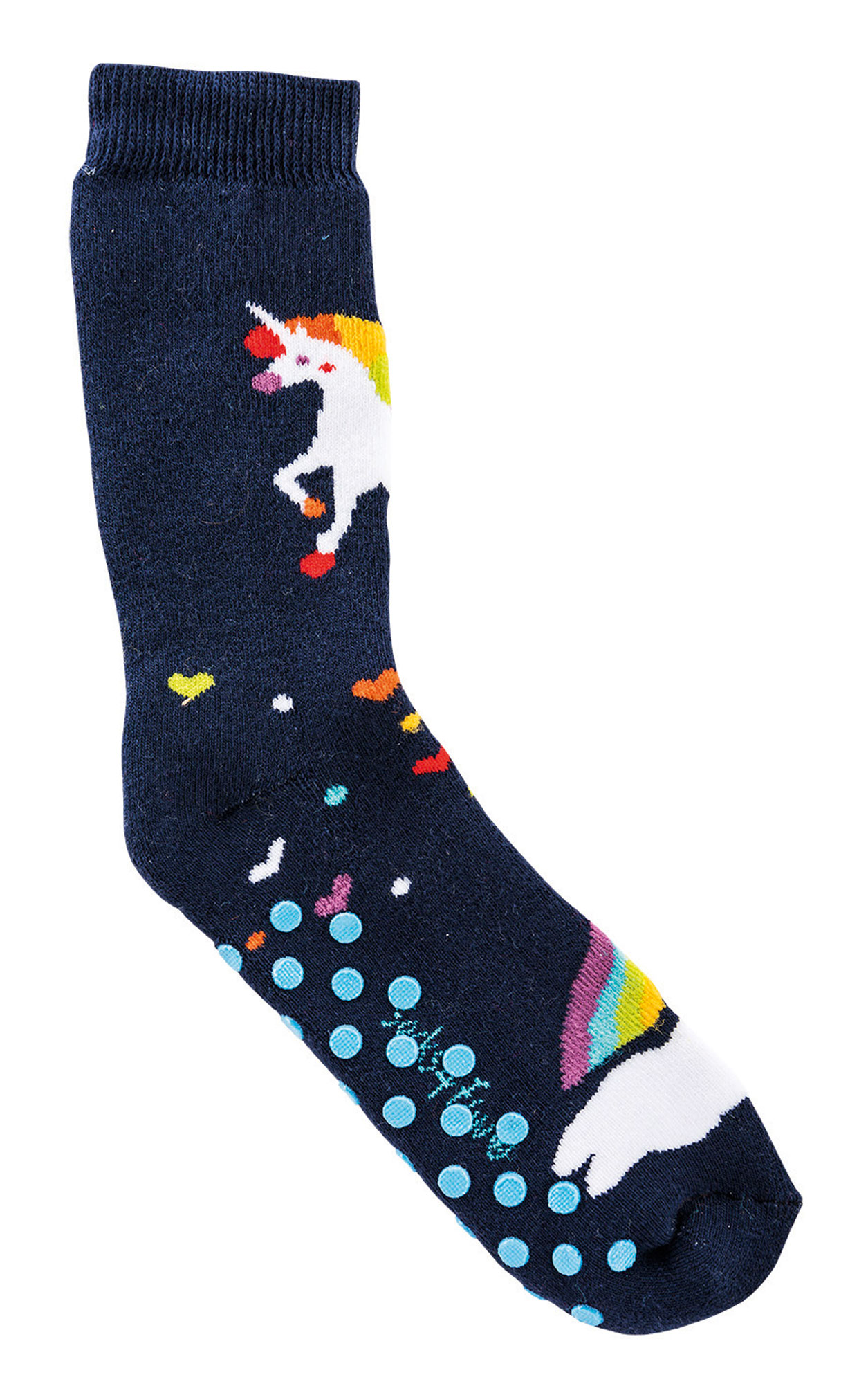 Kinder-ABS-Socken mit Einhorn-Motiven