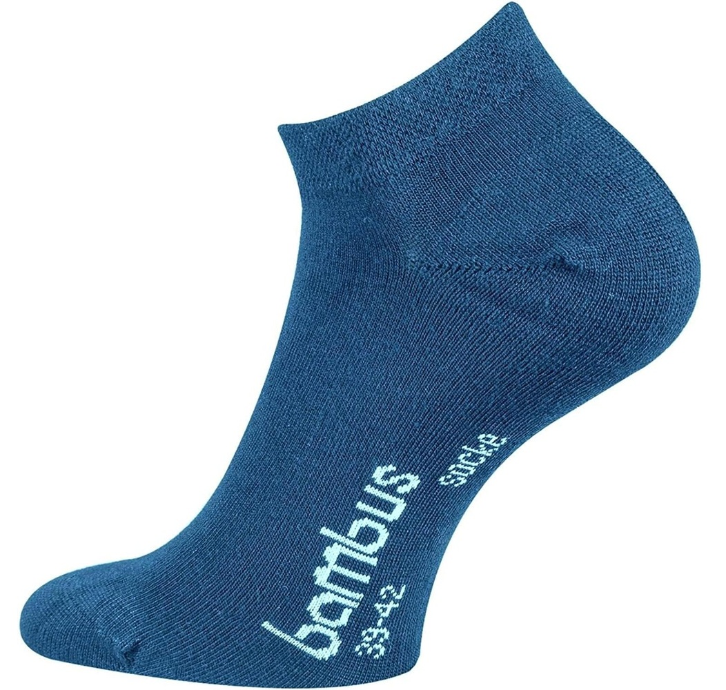 Kinder Bambus Sneakersocken Jeans