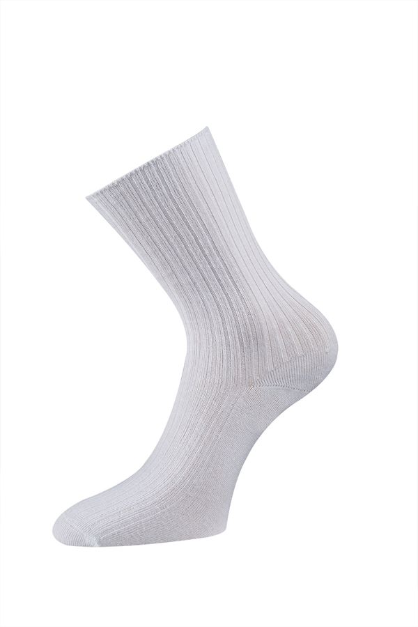10 Paar weiße Arzt- und Schwesternsocken aus 100 Prozent Baumwolle