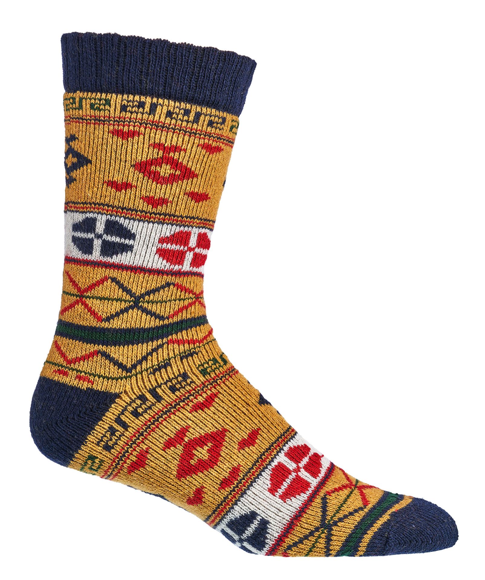 Hygge Wollsocken Senf
