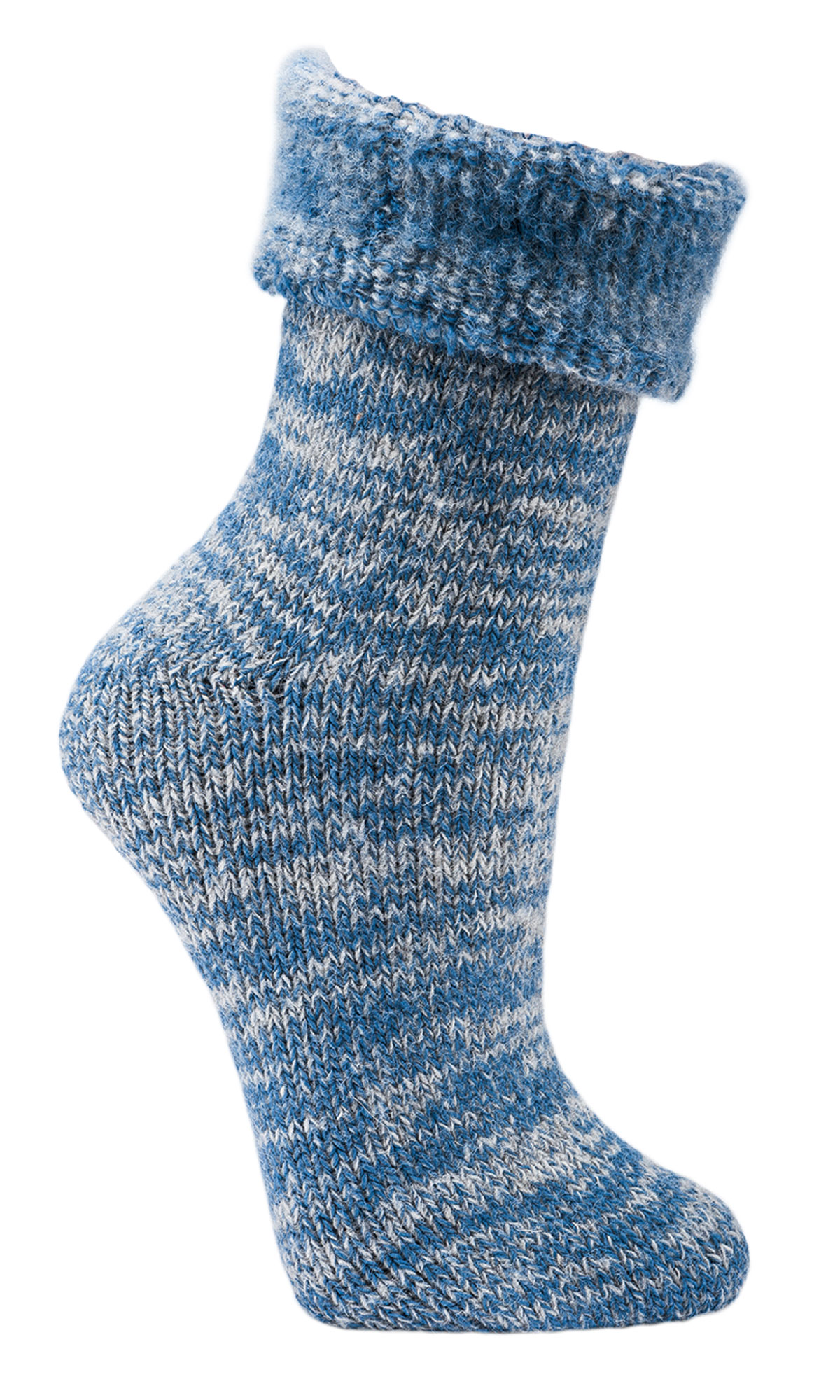 Thermo-Wollsocken in Jeans