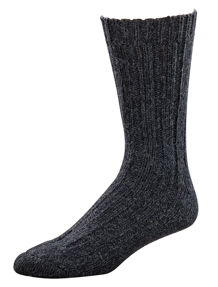 Virgin-Wool-Socken Anthrazit