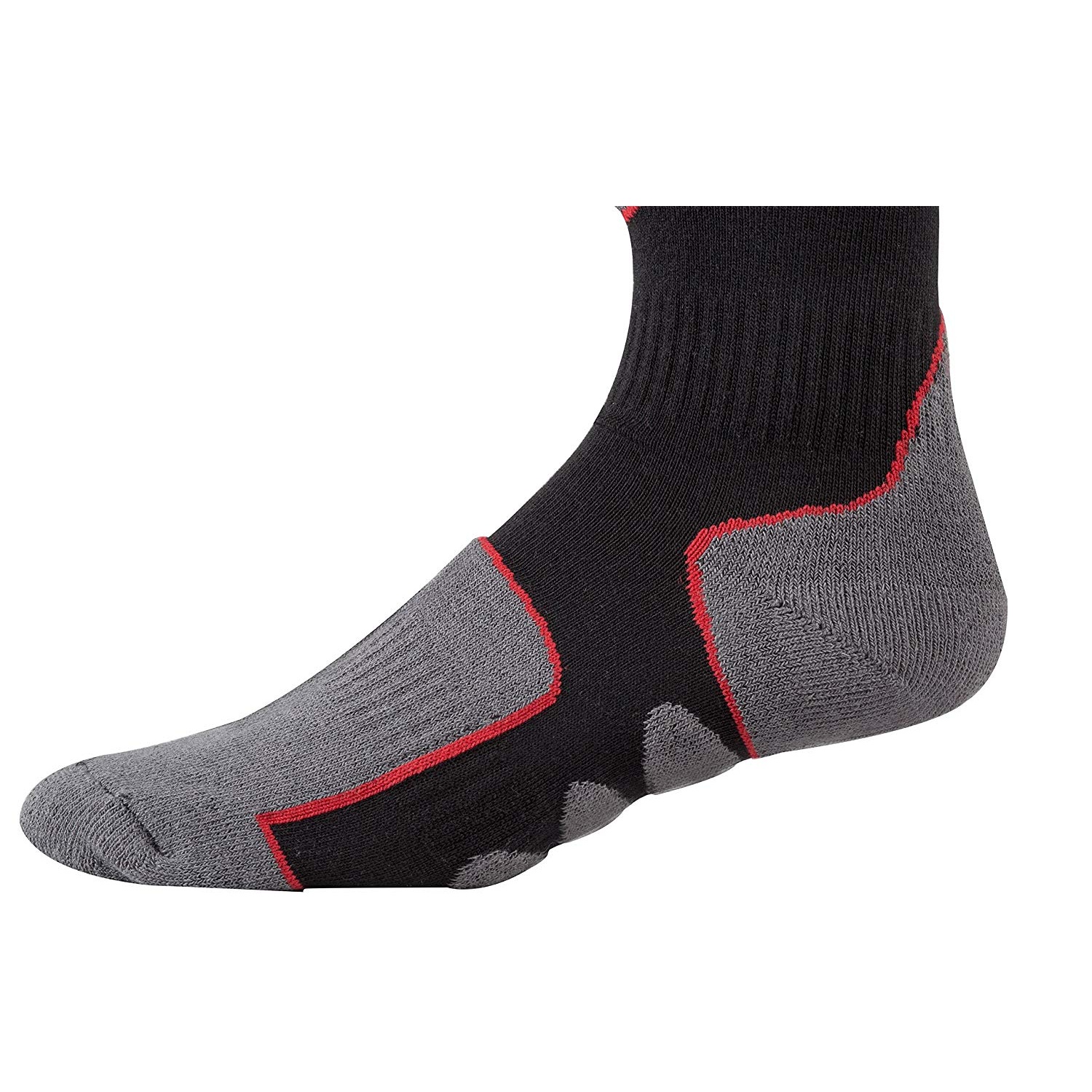 Fuß- und Fersenpolsterung der Motorrad-Socken