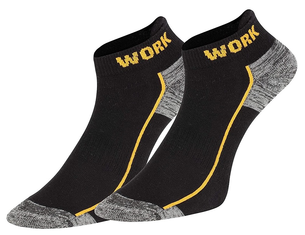6 Paar TippTexx 24 Ökotex Arbeitssocken Work-Sneakersocken mit zusätzlicher  Garantie, Arbeits-Sneakersocken
