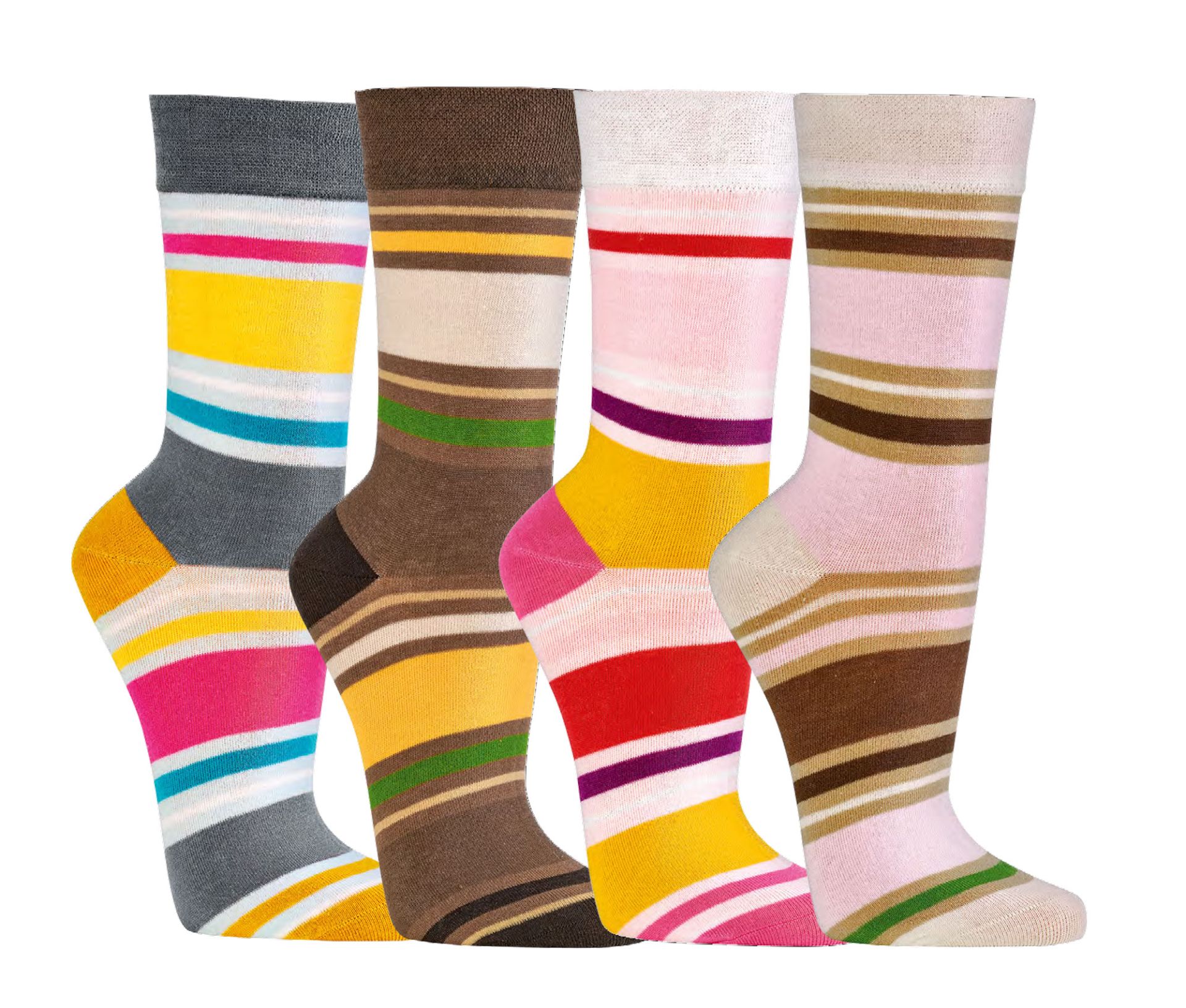 6 Paar Damensocken Tausendschön