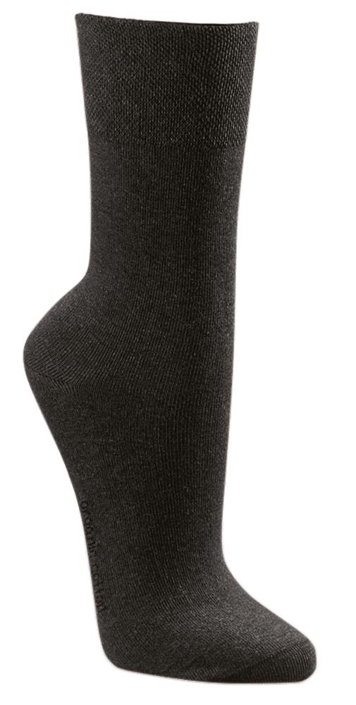 Baumwoll-Wellness-Socken in Anthrazit
