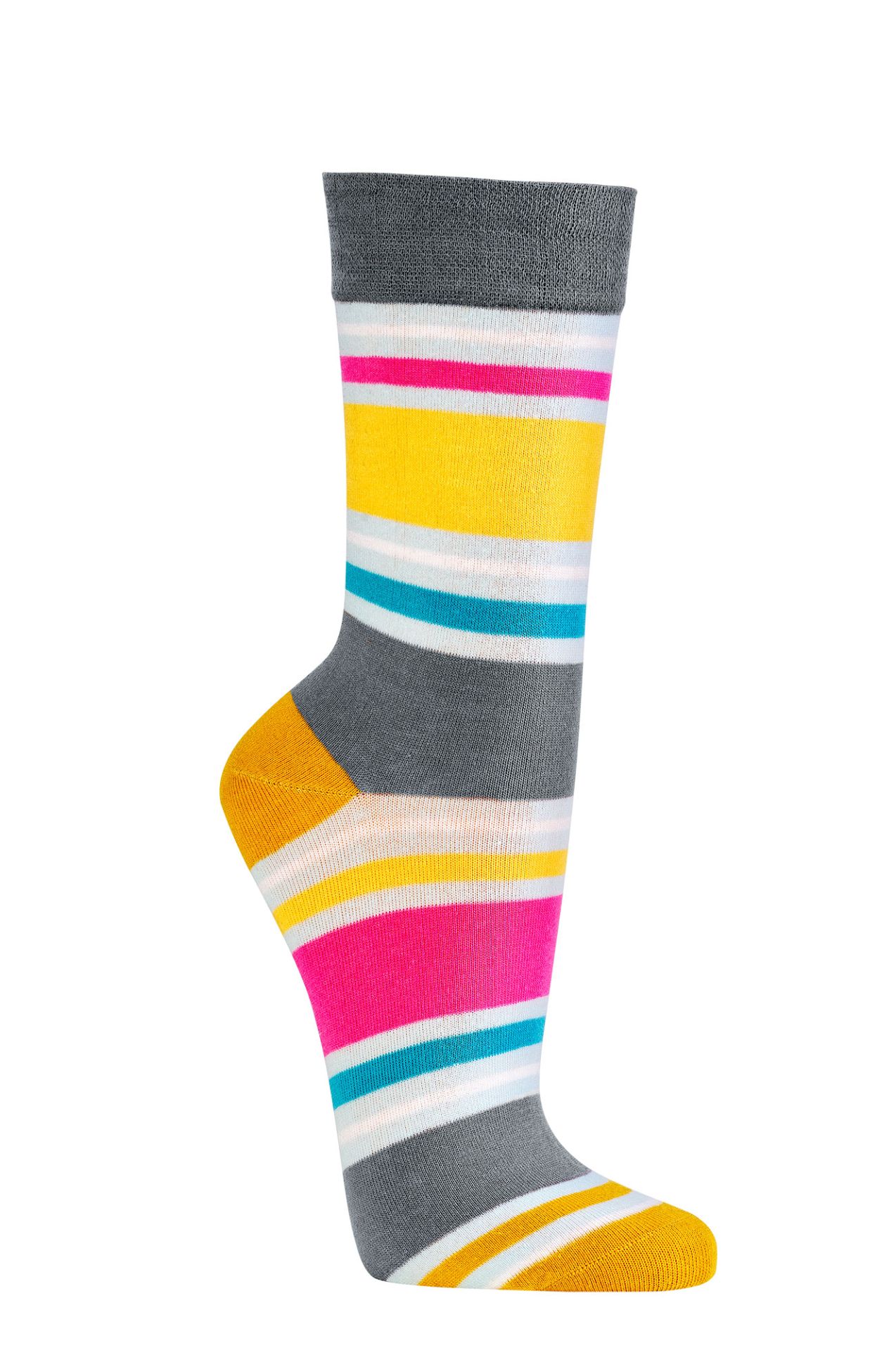 Tausendschön Damensocken am Bein