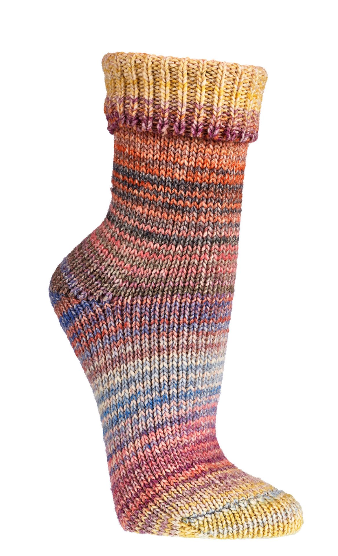 Wollsocken Pastell