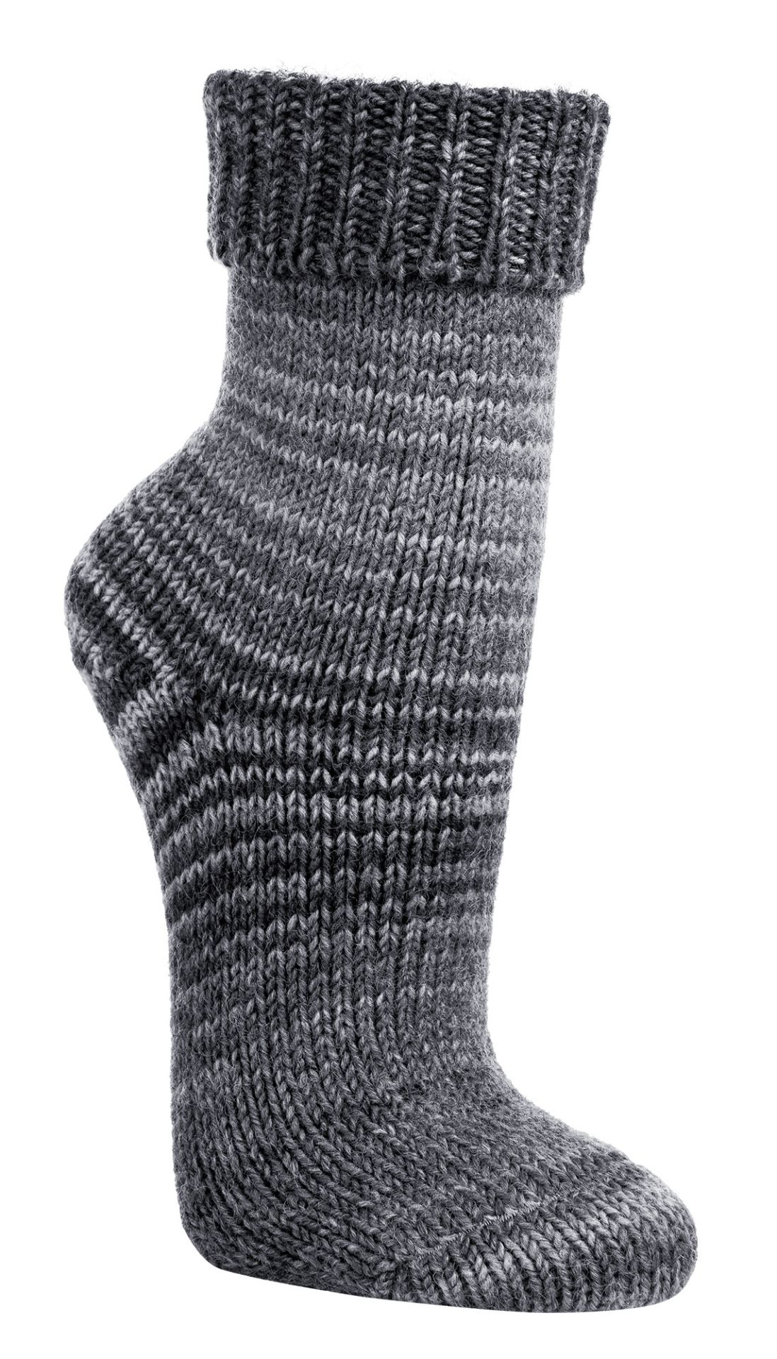Wollsocken Anthrazit Grau