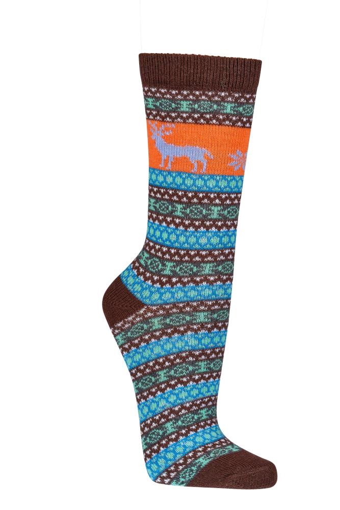 Hygge Wollsocken farbig