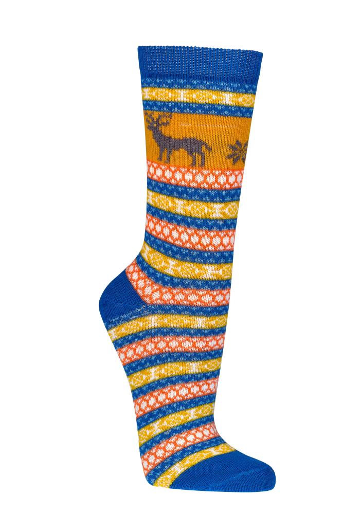 Skandinavische Wollsocken