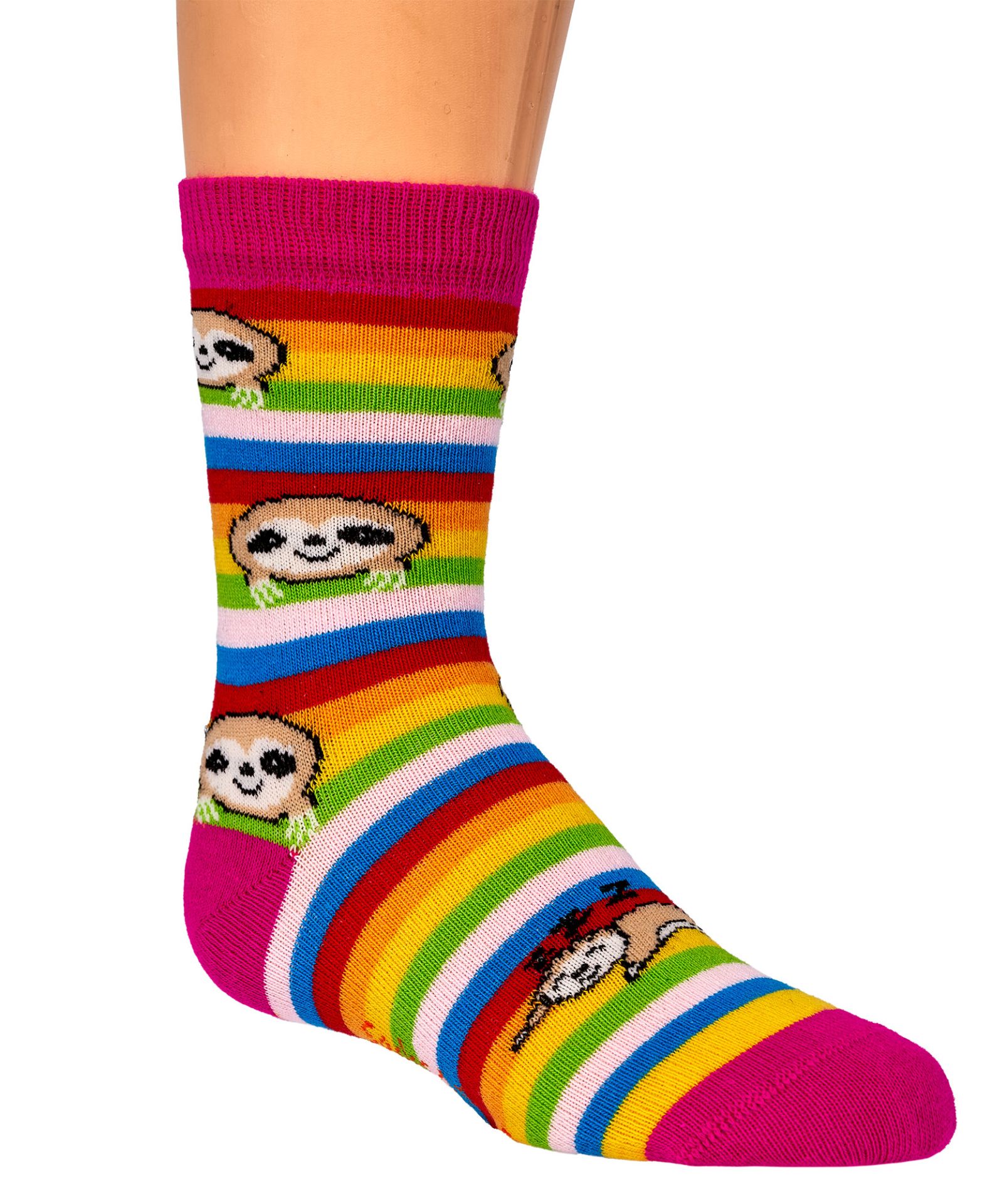 Kindersocken Faultier Motiv 3