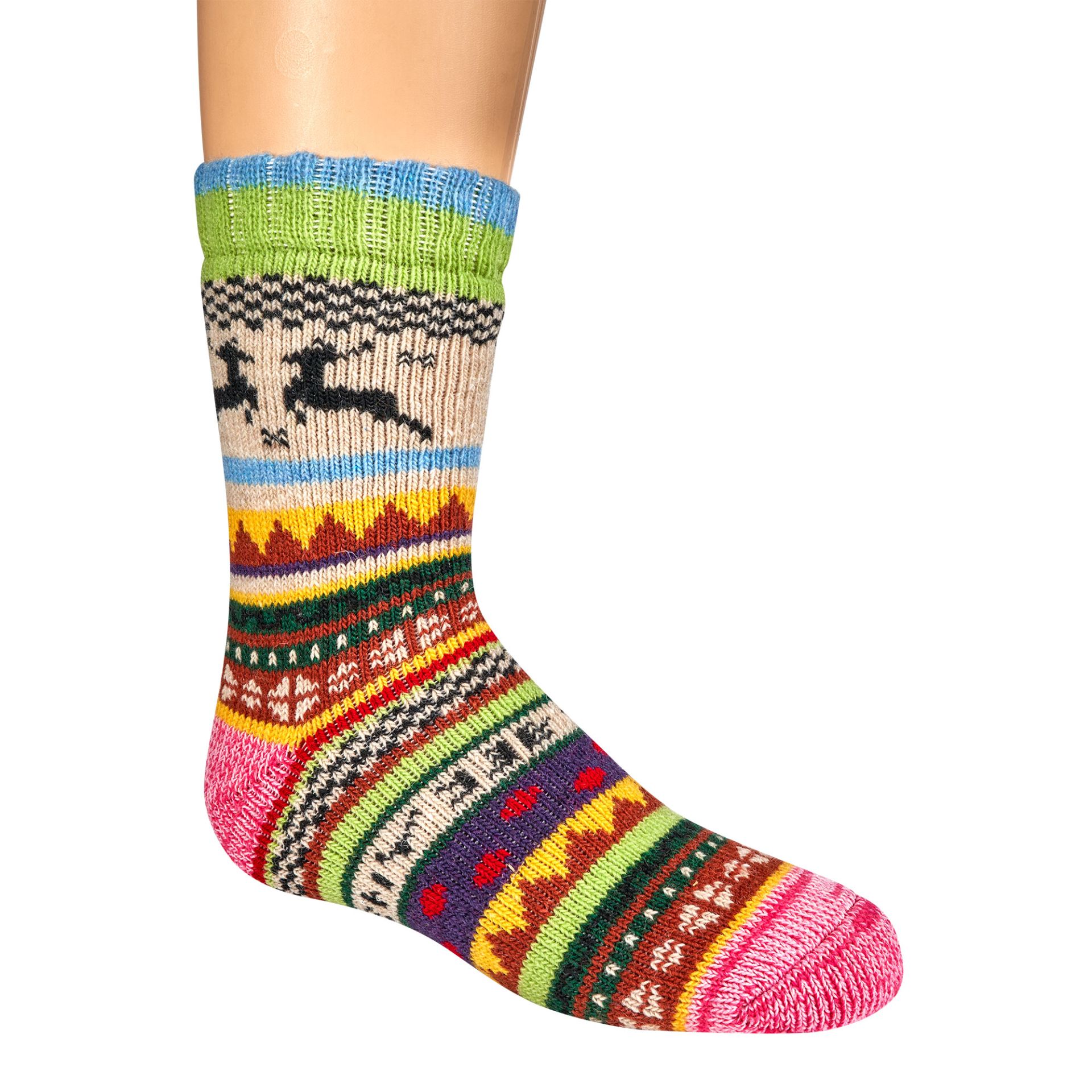 Kinder Hygge Wollsocken Design 3