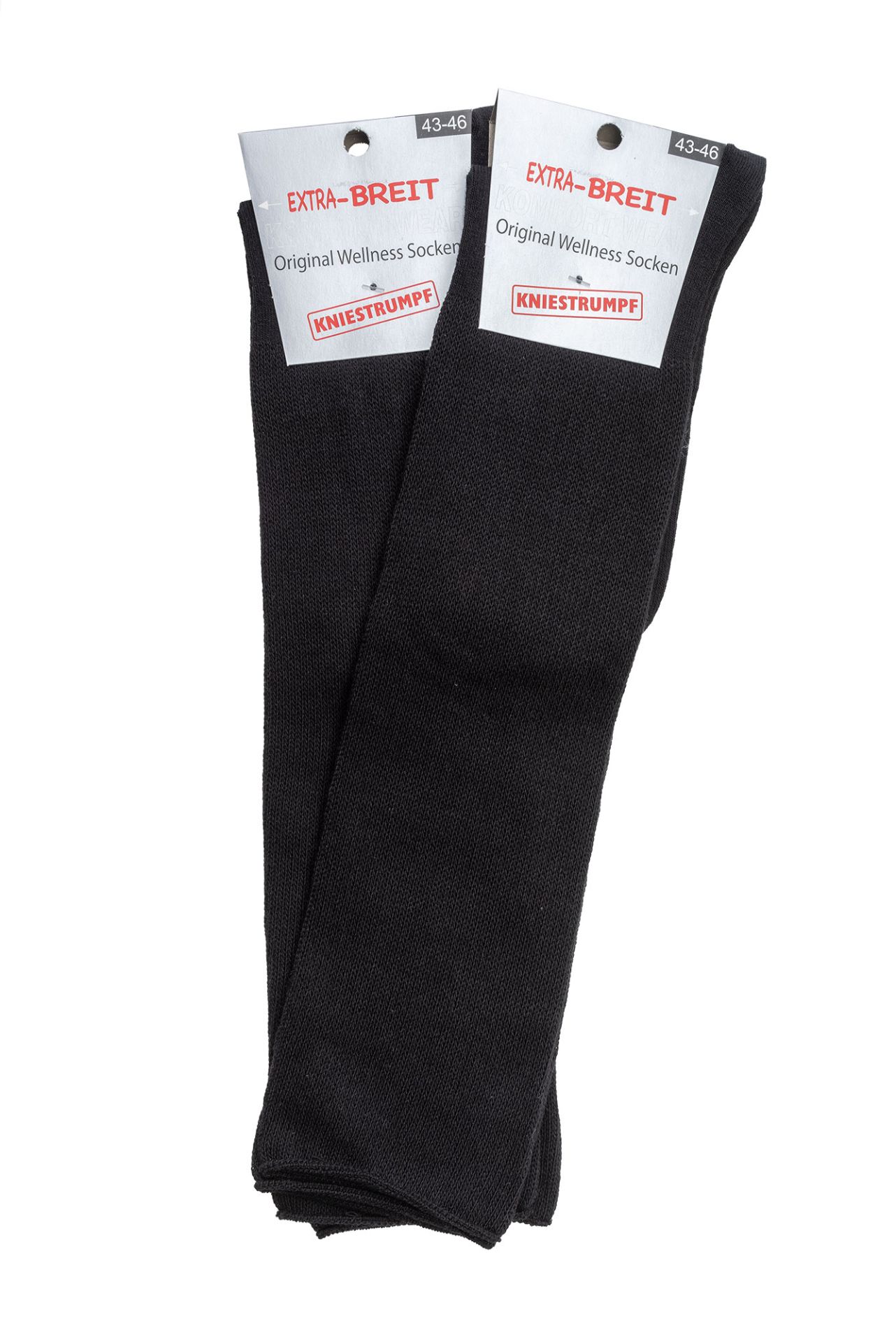 Extra-breite Wellness-Kniestrümpfe
