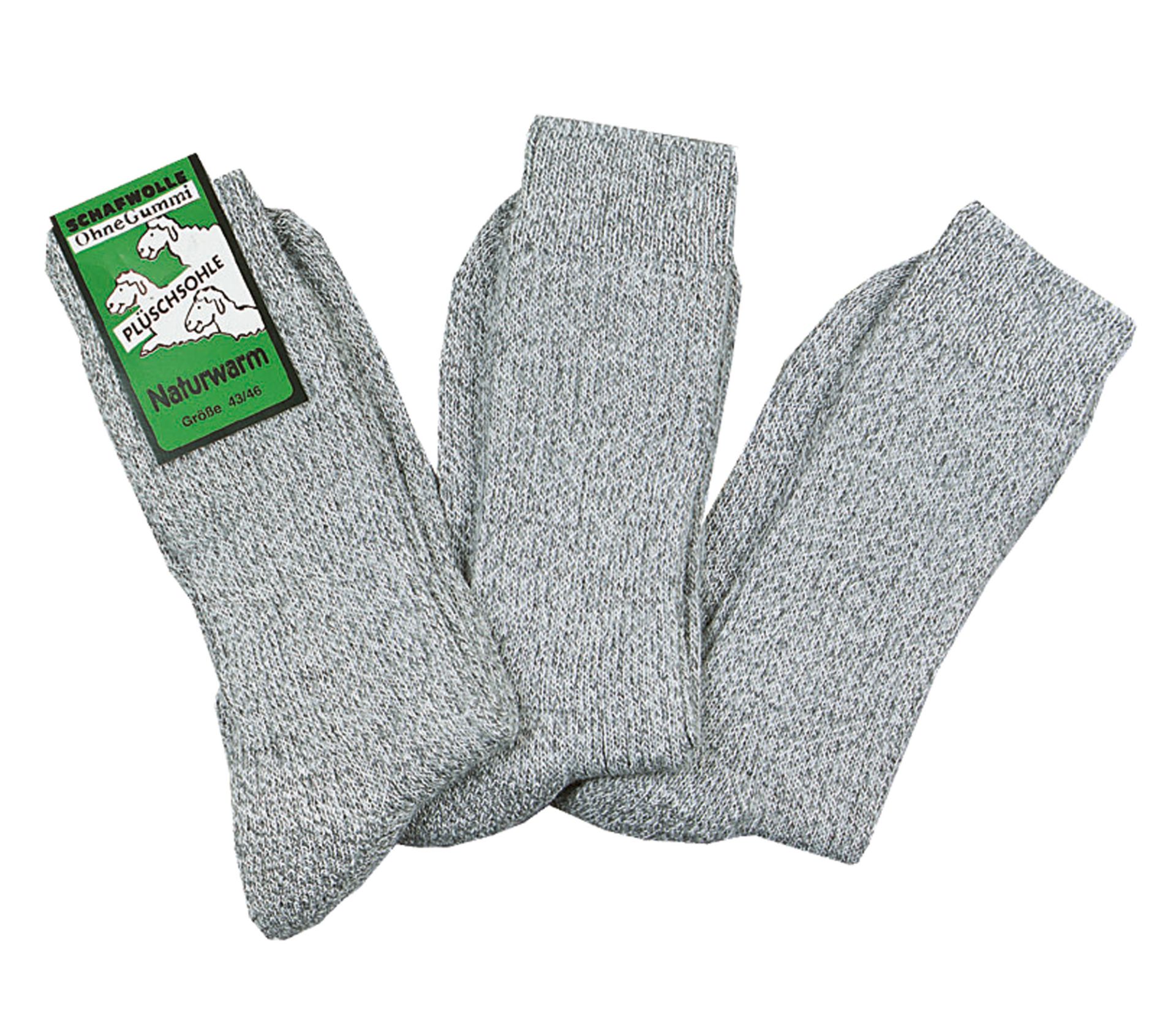 Norweger Wellnesssocken getragen