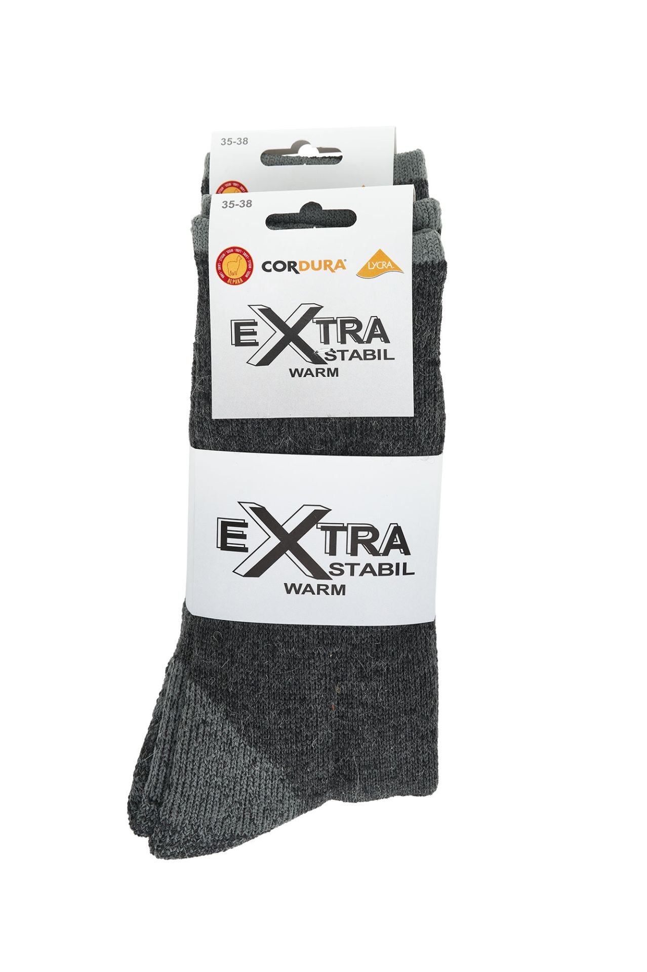 CORDURA Vollplüschsocken getragen