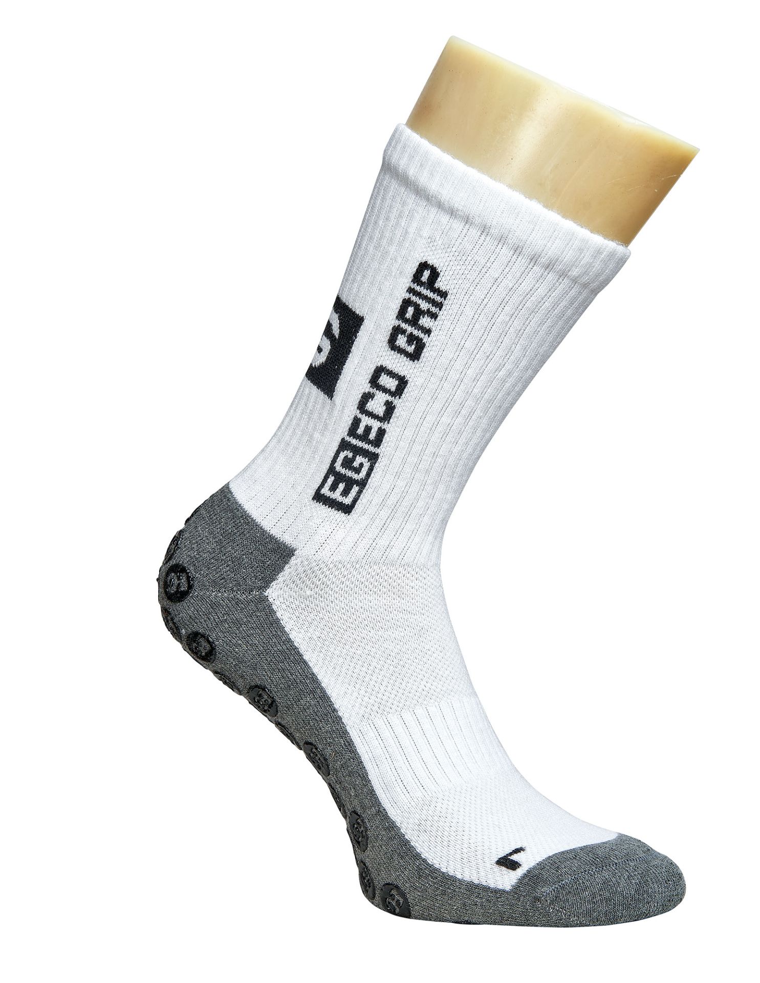 Weiße Eco Grip Sportsocken
