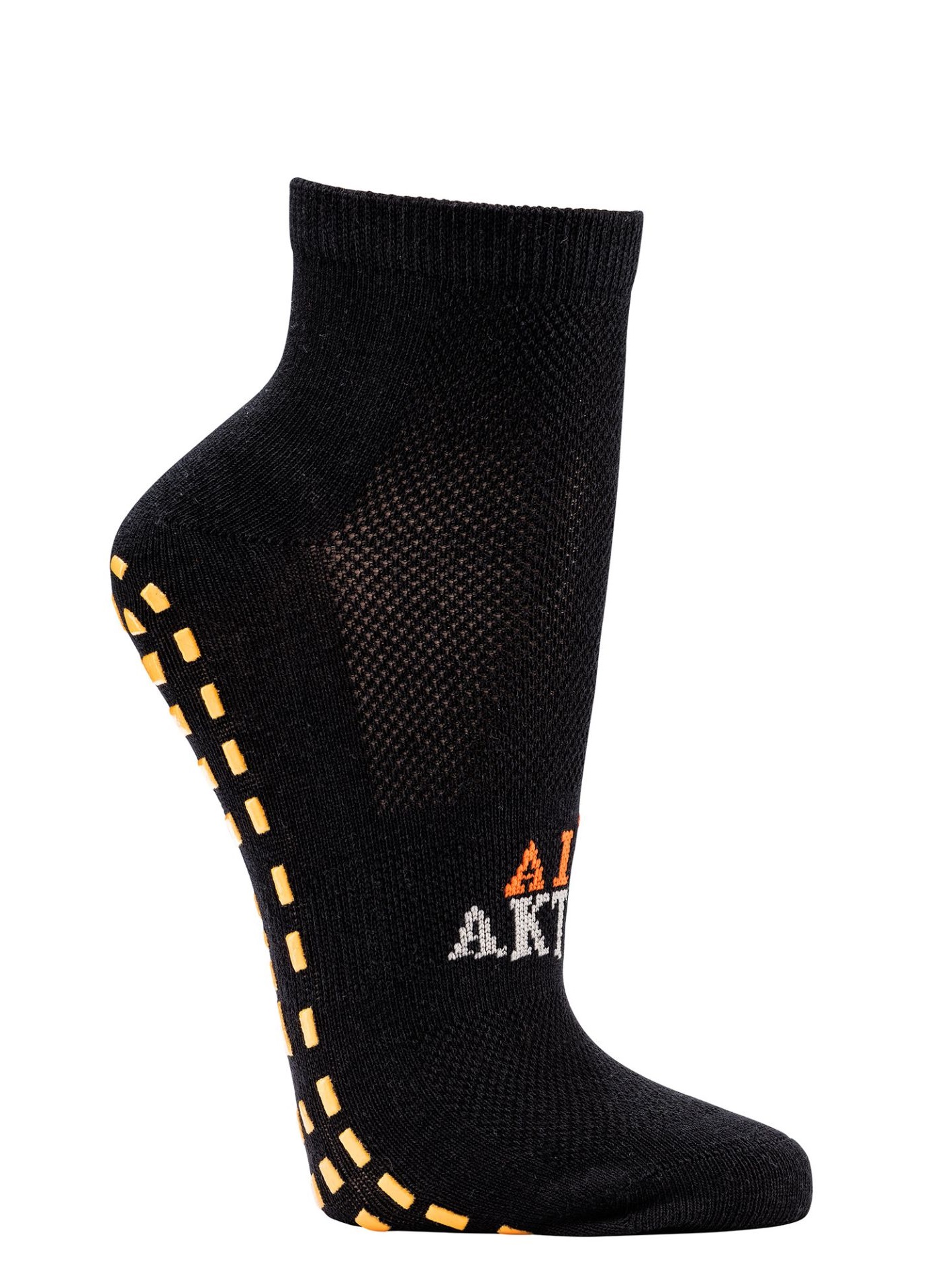 JUMP SOCKS Größe 35 bis 38 mit orangem ABS-Druck