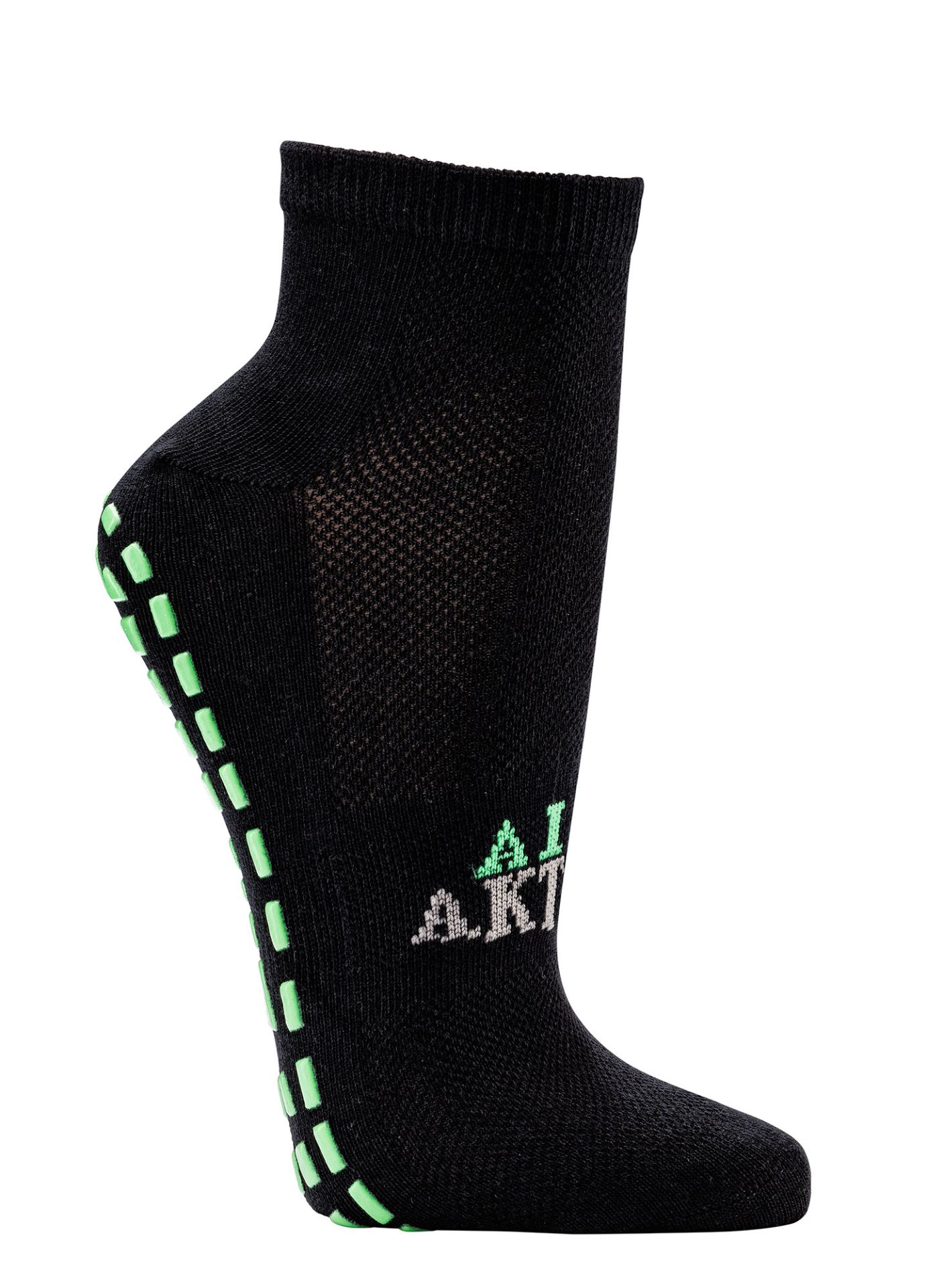 JUMP SOCKS Größe 43 bis 46 mit grünem ABS-Druck