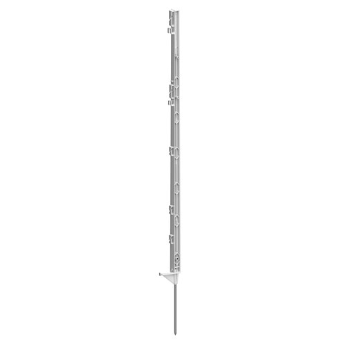 443413 AKO Classic Kunststoffpfahl 5 Stück weiß 105 cm Weidepfahl