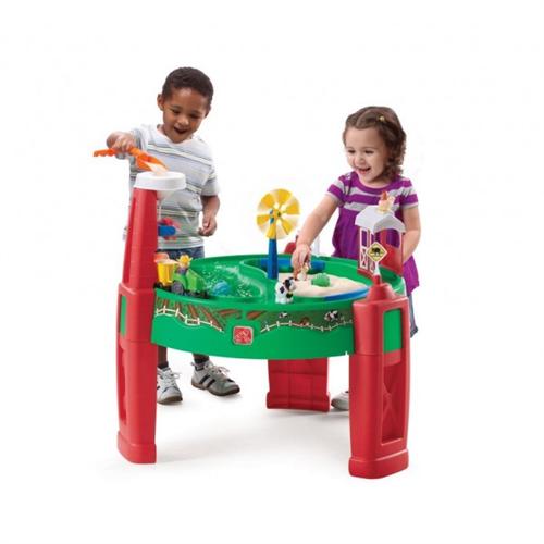 Step2 Spieltisch Sand & Wassertisch Bauernhof 69.8 x 77,5 x 77,5 cm 