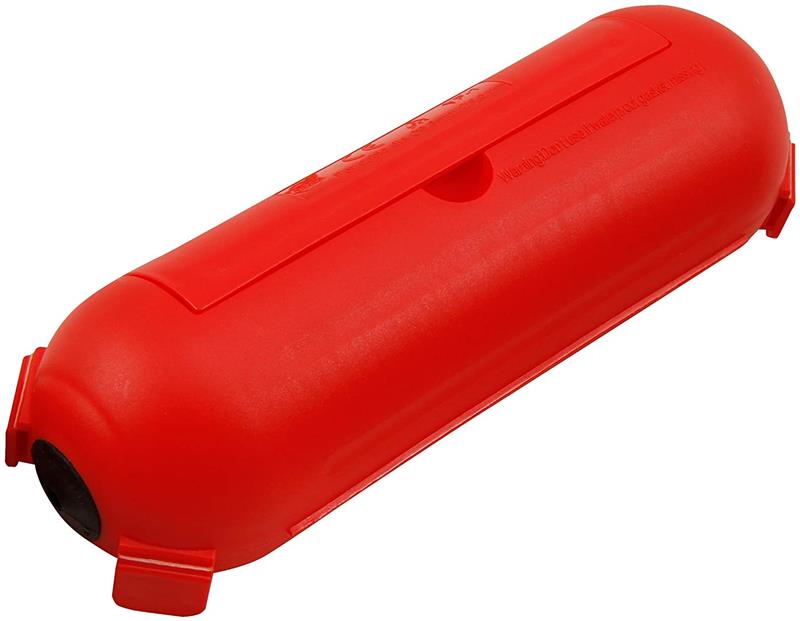 Kabel Schutzbox rot für Schutzkontakt Verbindungen wasserdicht