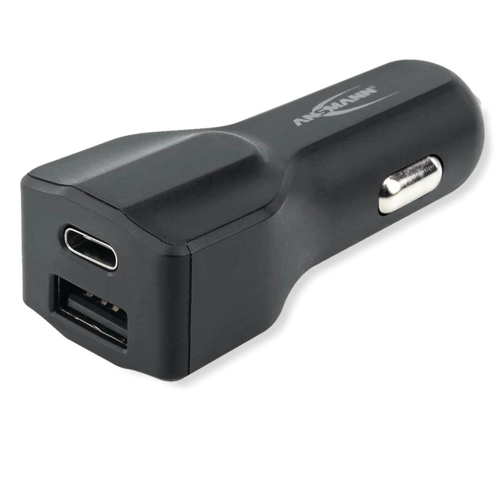 ANSMANN USB-C 240C KFZ Ladegerät 20 W, ideal für USB-C & Standard