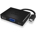 ICY BOX IB-DK4032-CPD Adapter - USB-C Notebook Dockingstation VGA + 1x USB u. PD