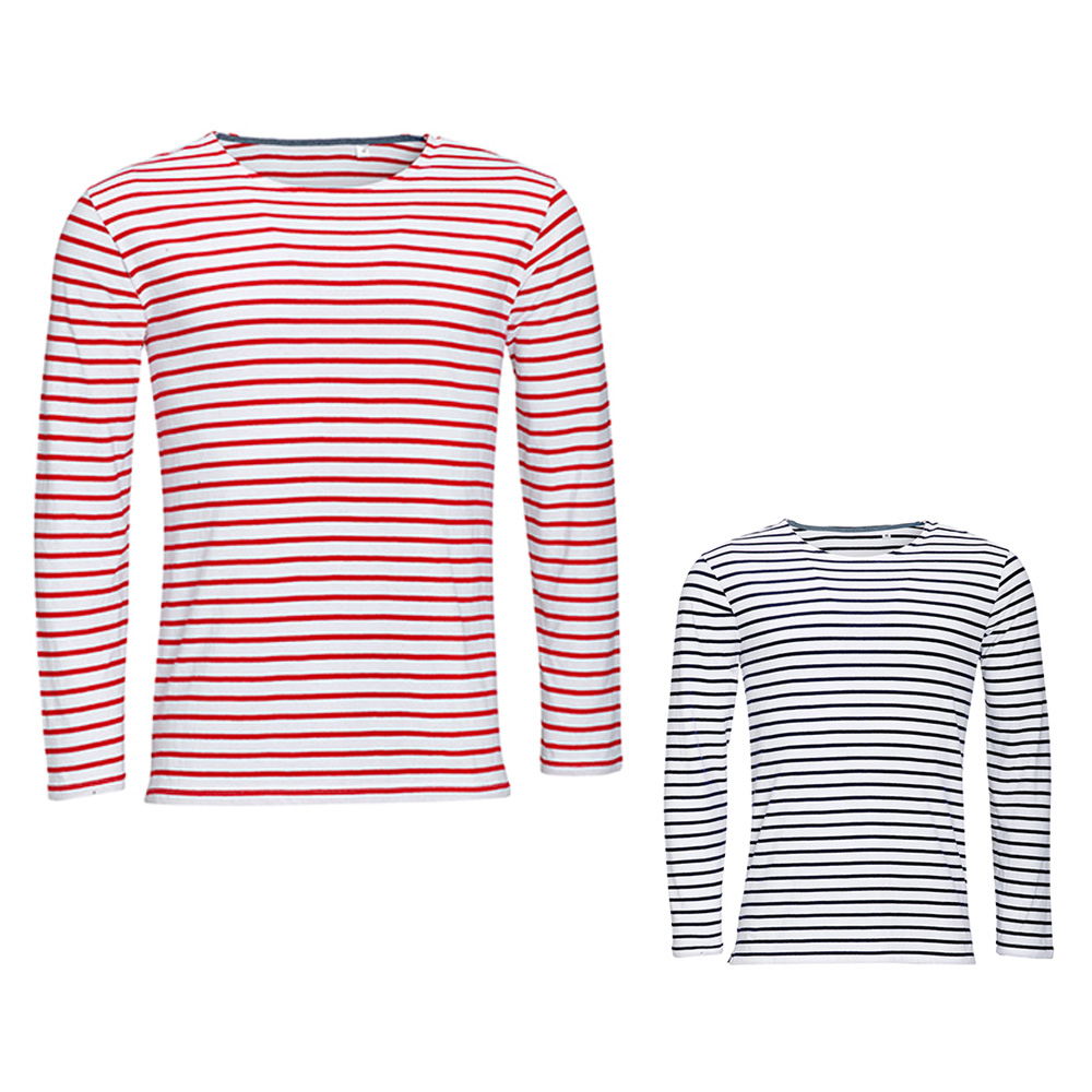 Eleventy T-Shirt Herren 100/% Baumwolle Gestreift