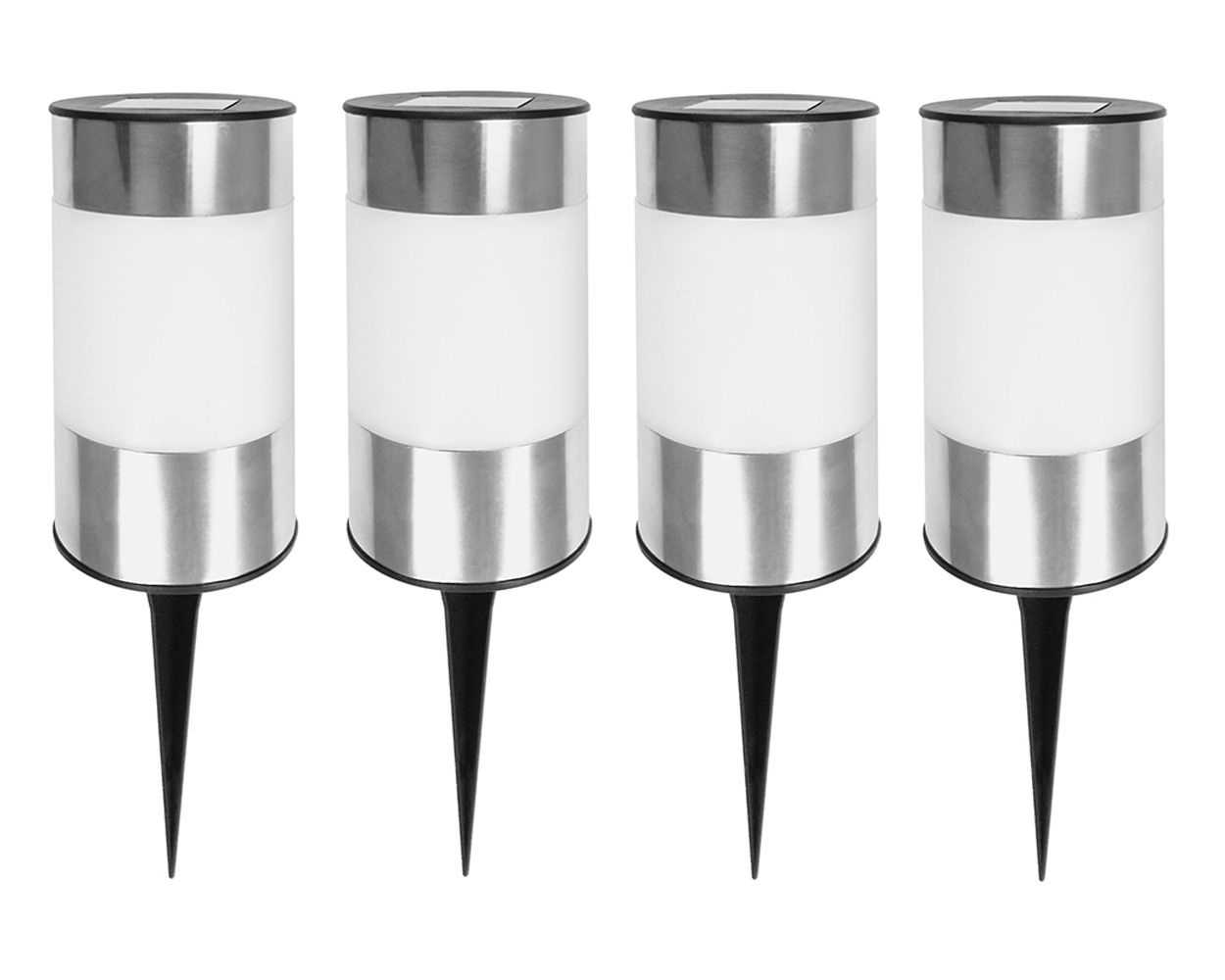 2 x Balkon Solarleuchte Solarlaterne Solarlampe Solar LED Kugel für Geländer NEU