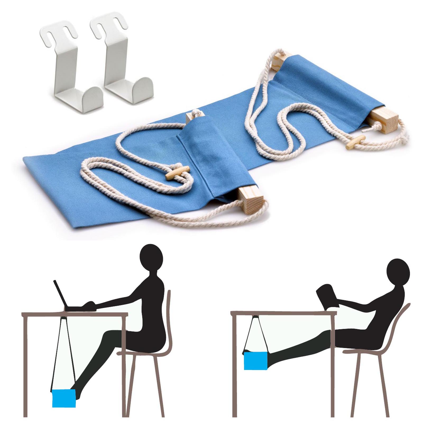 Fuß-Hängematte für Büro Schreibtisch | Fußstütze Tisch | Fusshängematte