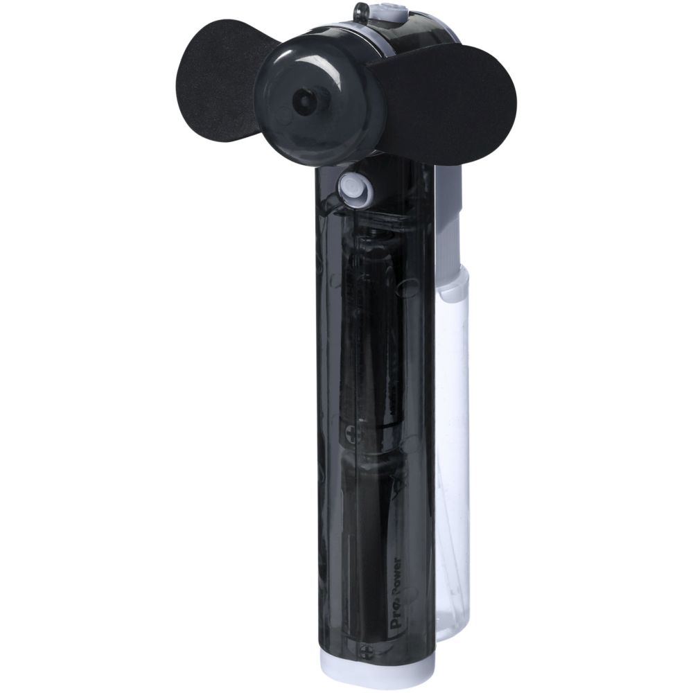 Wasser Spray Handventilator schwarz | Taschenventilator | Sprühventilator