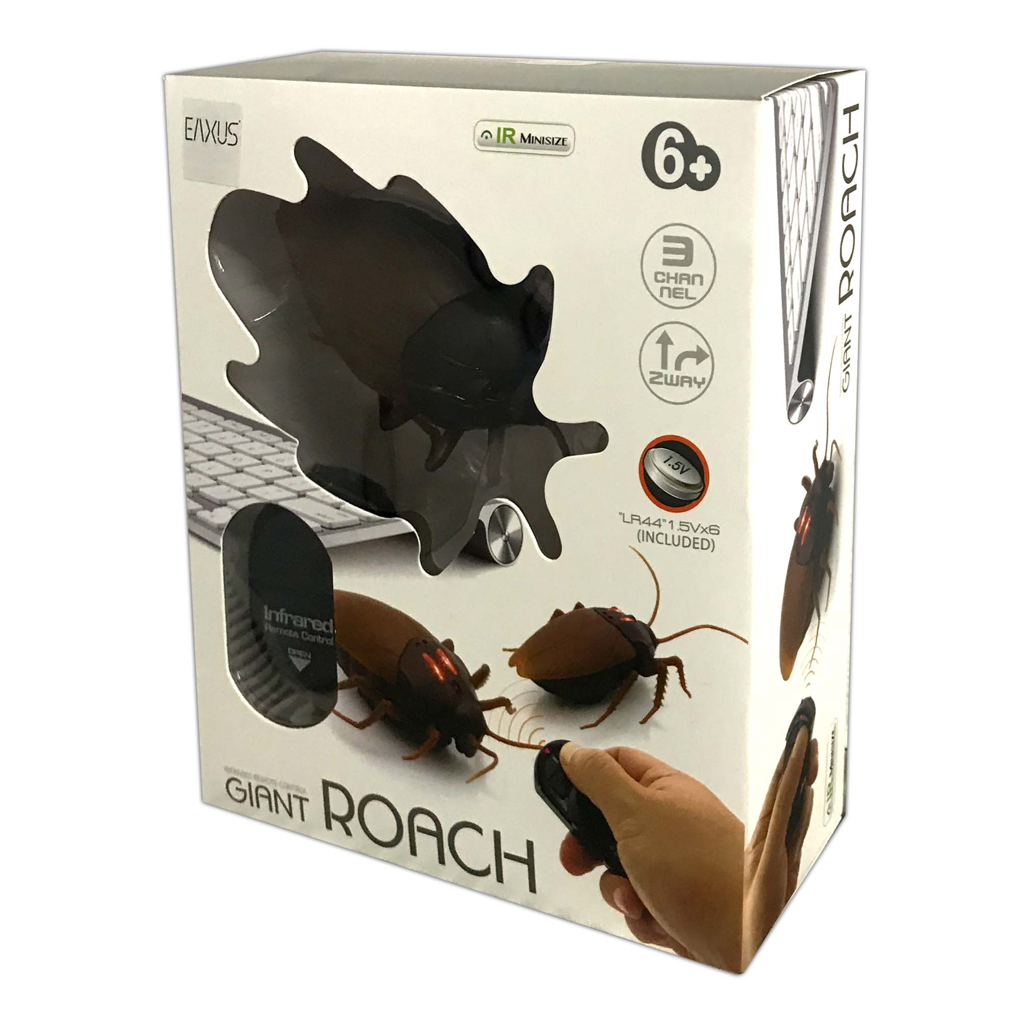 Gerbala Ferngesteuerte Kakerlake - Krabbelt Wände Hoch Bis Zur Decke!