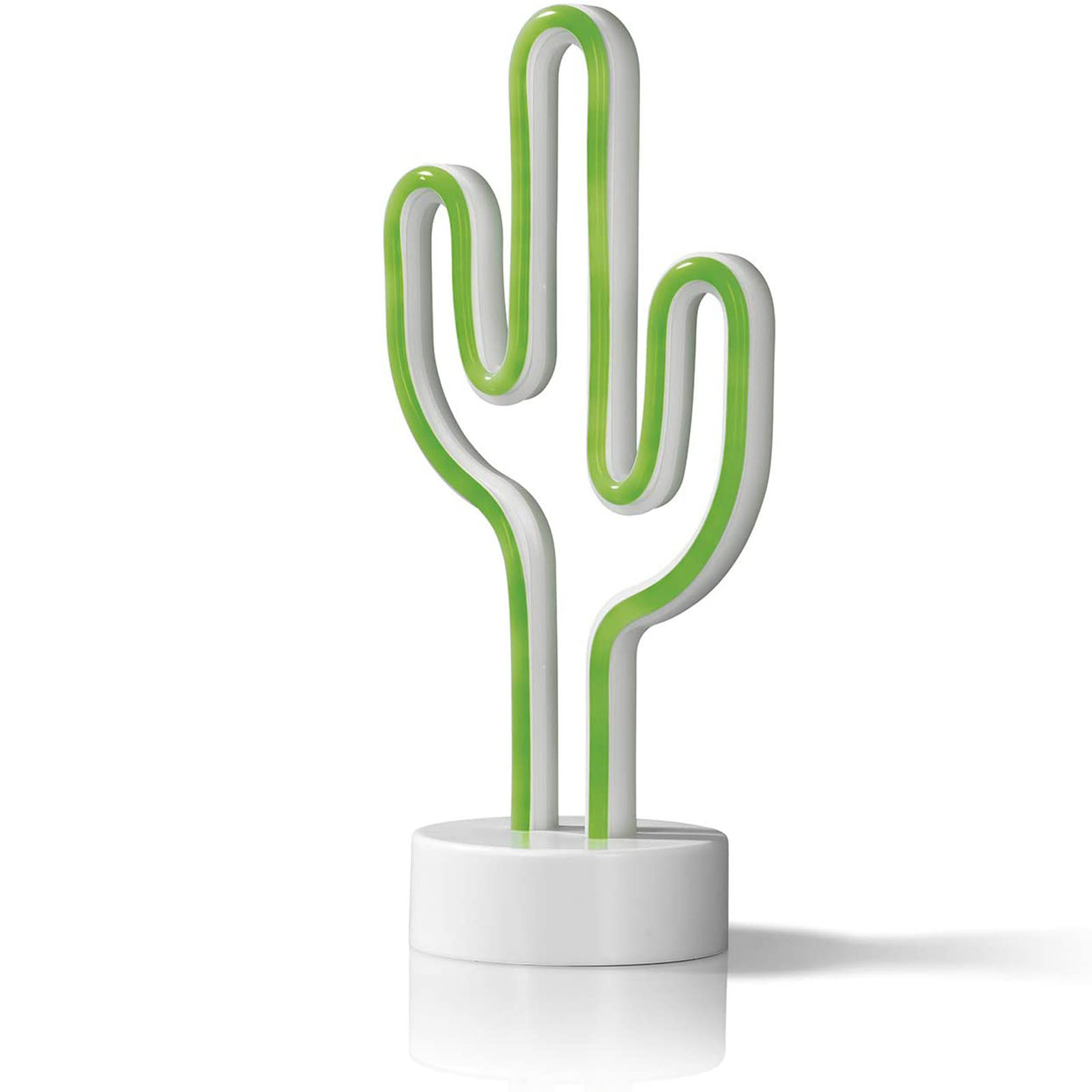 EASYmaxx Dekoleuchte Kaktus in Neon-Optik | Dekolampe Dekolicht | Kaktuslampe