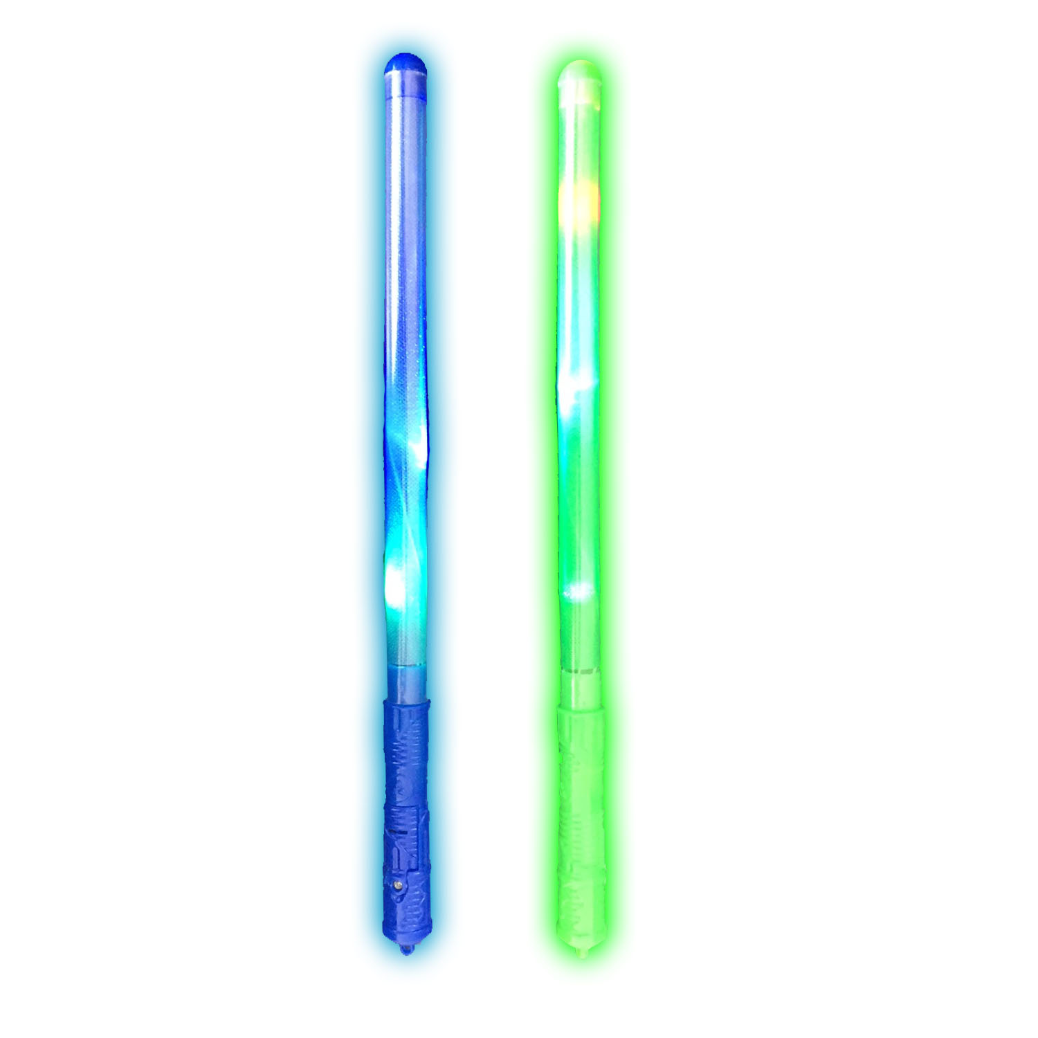 2er Set LED Leuchtstick mit Lichteffekt Multicolor Blinkend | 2er_LED_Leuchtstick